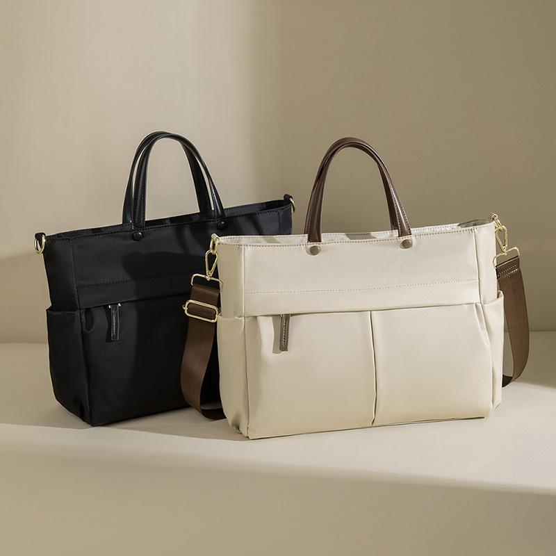 Laptop Bag Women's New Commuter Handbag Briefcase Large Capacity One Shoulder Crossbody Tote Bag