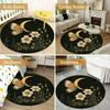 Rainbow Alphabet Play Mat - Area Mat with Colorful Letter Design,round Rug for Bedroom, Classroom Kids Play and Reading Area Rug