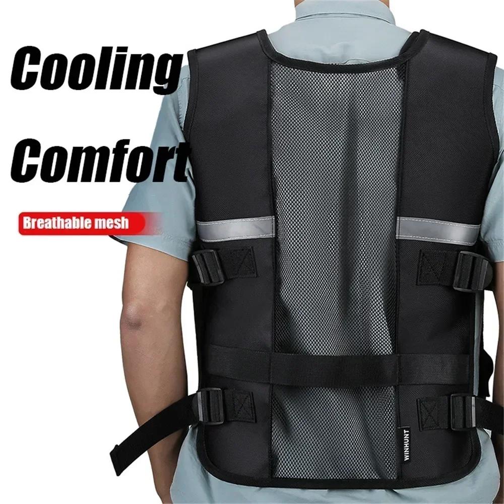 Breathable Tool Organizer Multi-pocket The Ground Tool Vest For Electrician Carpenters Tool Bag Thickened Work High Above