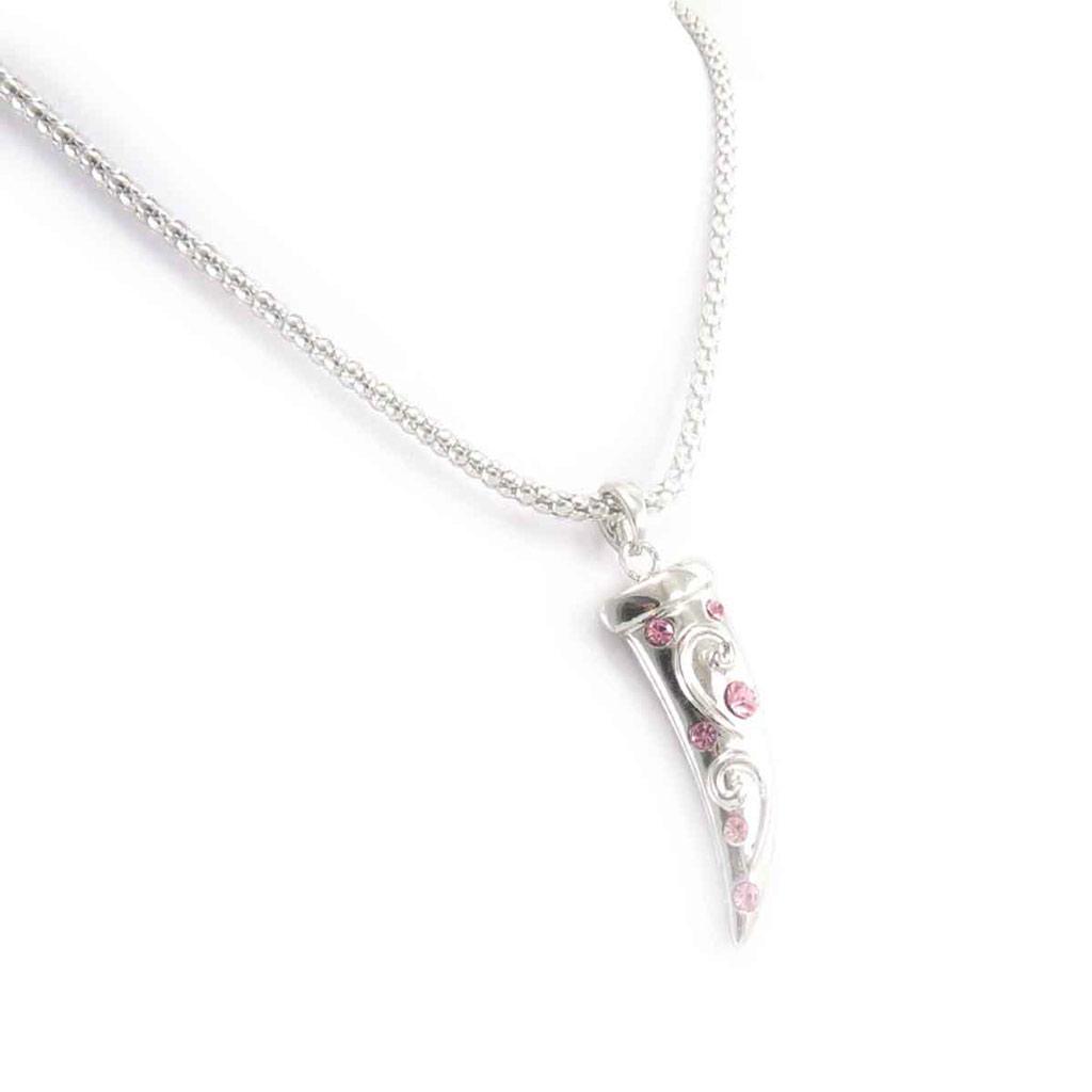 Les Trésors De Lily [J8496] - Pink 'Elixir' Designer Necklace