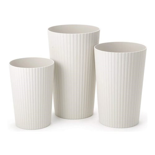 Asvel Trash Can S "Leclerc Collection" 6L White