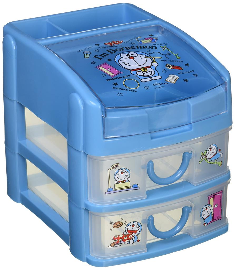 Skater Mini Small Item Storage Storage Secret 15 x 19 x Chest, Case, Box, "I'm Doraemon" Gadgets, CHE3N, 16.5cm