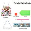 Animal Theme 2D Flat DIY Acrylic Special Shaped Hanging Diamond Art Kits Diamond Painting Kits DIY Home Decor Hanging Charm