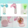 New Portable Handheld Mini Fan Super Mute Battery Operated For Cooling Gift