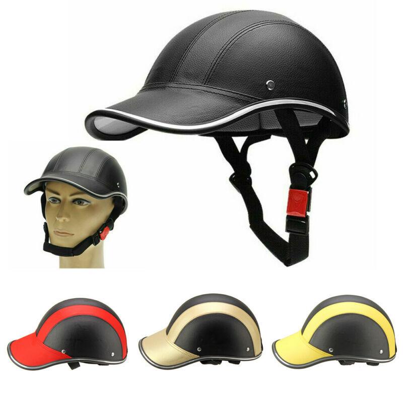 Unisex Baseball Cap Style Motorcycle Bike Safety Helmet Mtb Road Cycling Hat