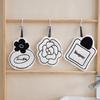French Hand Towel Hanging Type Kitchen Hand Towel Coral Fleece Soft and Thickened Cute Creative Bathroom Towel