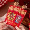 Chinese New Year 2026 Red Envelopes Spring Festival Party Favors Horse Year Red Pockets Red Paper Bag for Money Gifts Wedding