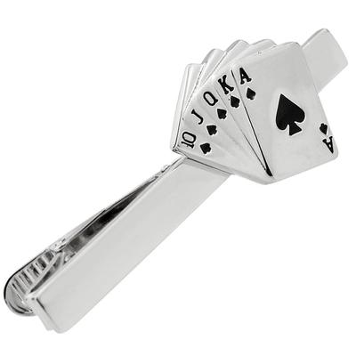 Trump Royal Straight Flush Krawattenklammer Krawattennadel Krawattenclip n01882