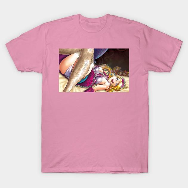 Tričko Ženy Silent Horror Harajuku Potisk Kawaii Tričko Léto Krátký rukáv Dámské Tričko Top Tričko
