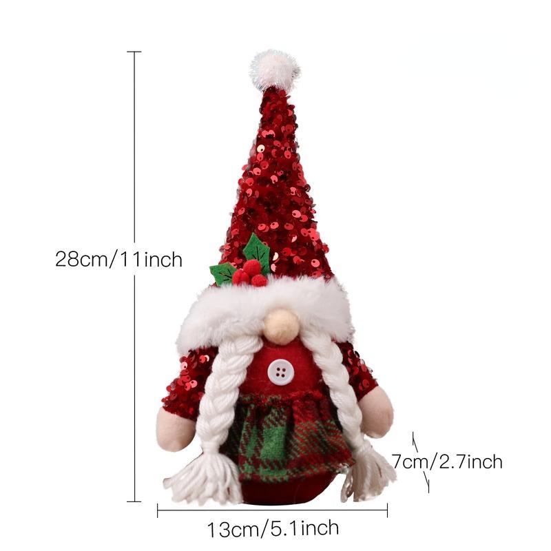 

10 стилів Різдвяні гноми, гноми, безликі ляльки, плюшеві іграшки, різдвяні прикраси для дому, Navidad, новорічний декор