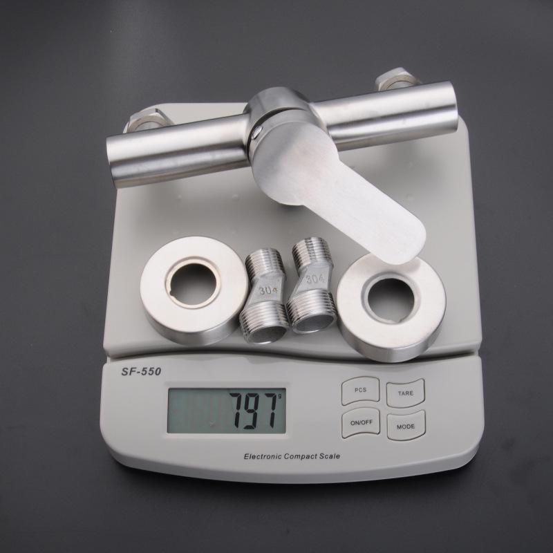 Concealed 304 Stainless Steel Shower Faucet with Mixing Valve