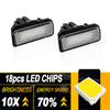 2PCS White LED License Number Plate Lamp For Mercedes Benz CLS-Class W219 W203 5D R171 2D W219 4D OEM# MA2038200556