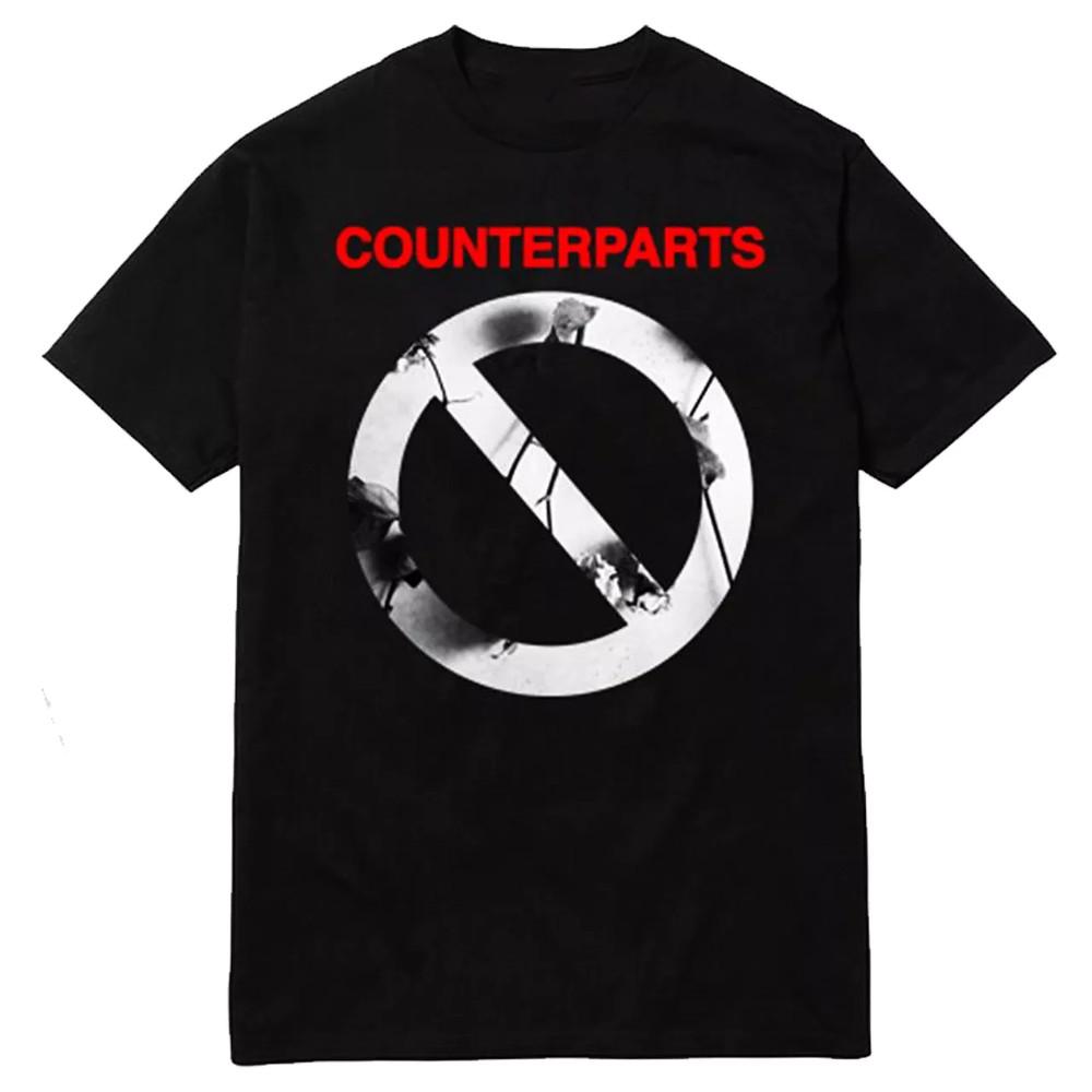 

COUNTERPARTS Футболка с логотипом Not You Черная Все размеры S-5XL Подарок Фанату BT961 Унисекс Футболка S
