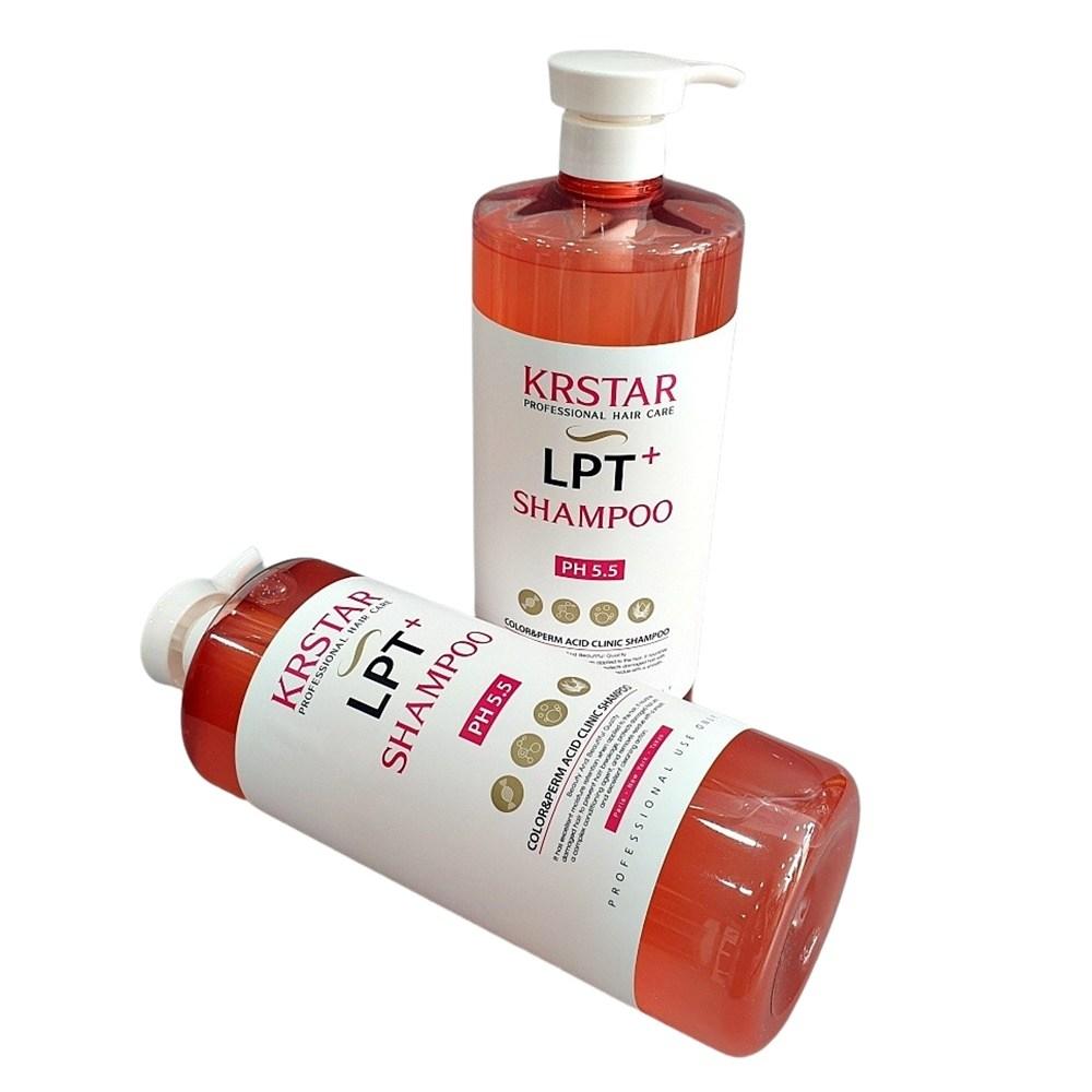 Scented, large-capacity, slightly acidic grapefruit shampoo, salon protein-damaged hair after dyeing, Polton Clinic shampoo, 1500ml, 2 pcs.
