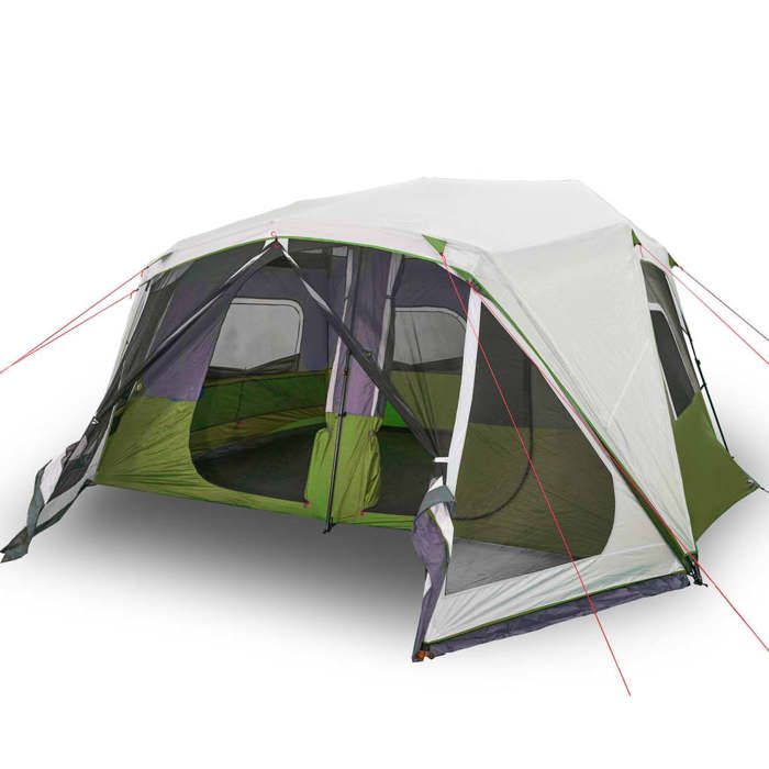 Tente familiale - vidaXL - 94302 - Imperméable - 10 places - Éclairage LED