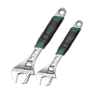 Long Handle Adjustable Wrench Anti-Slip Clamp Wrench Durable Universal Spanner  Car Repair