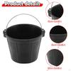 Rubber Feeder Bucket Dog Bowl Portable, Multipurpose, Horse Feed Stall Feeding and