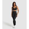 Gymshark Ribbed Legging Black B8a9o Bb2j