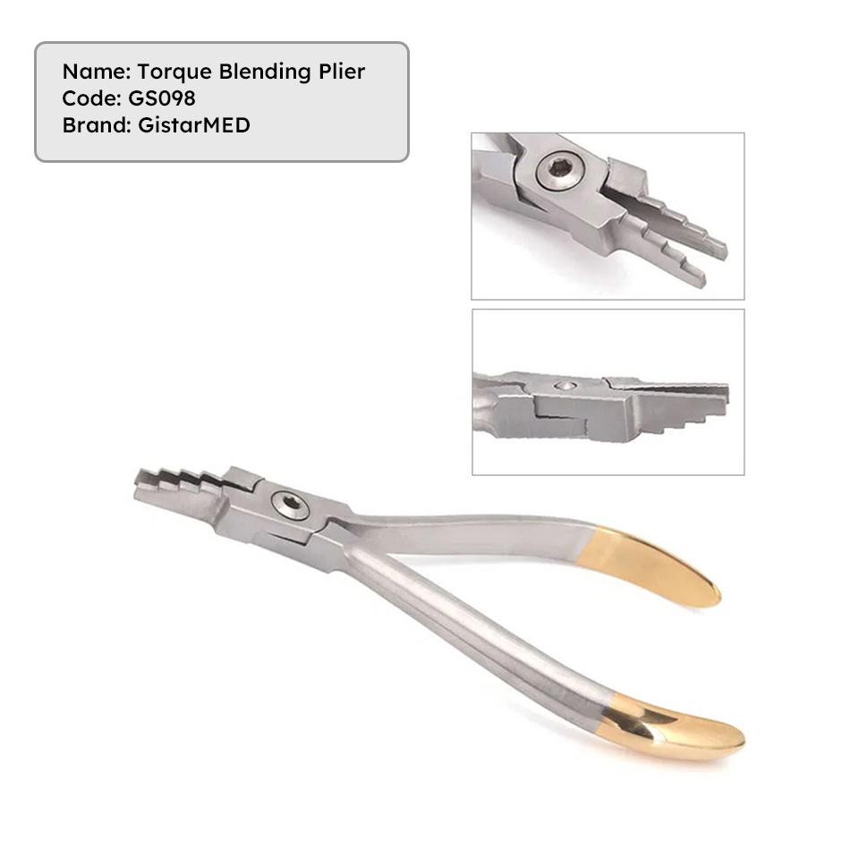 Pinza per Forcipes Ortodontici Dentali Tagliafili Pinza Rimuovi Bracket Strumento Professionale per Laboratorio Odontoiatrico per Ortodontisti