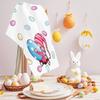 Easter Kitchen Towel 18"x26" Gnome Holding Easter Egg Buffalo Check Plaid Dish Towels Spring Home Kitchen Decor Hand Towels Set of 2