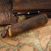 COUVEZI Retro Leather Stationery Pouch