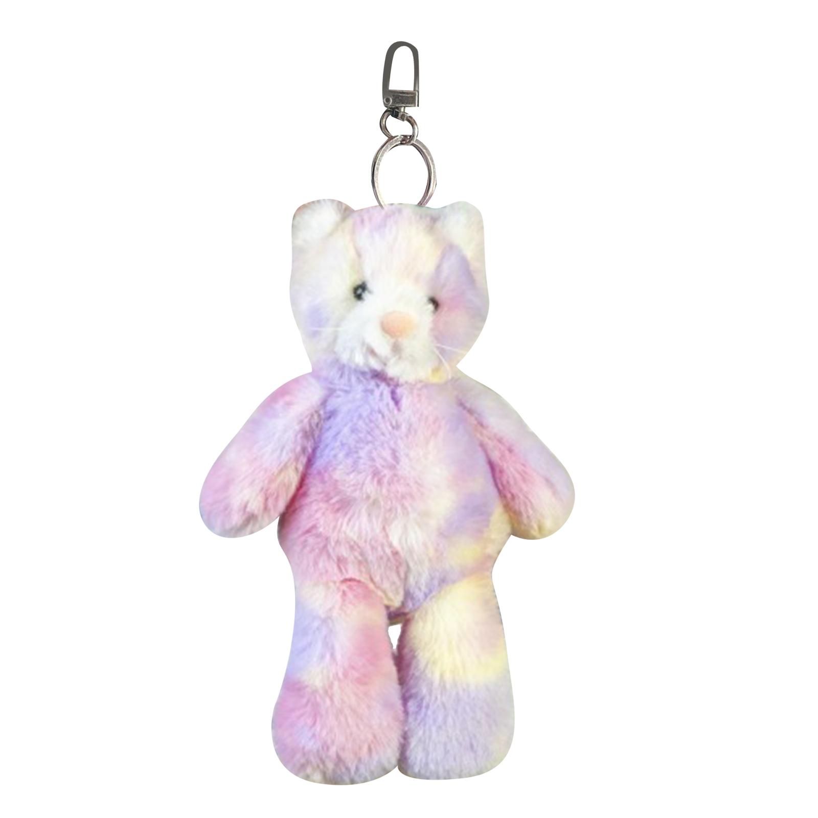 

Мода Милые Плюшевые Животные Шарм Брелки Подвеска Подвесное Украшение Брелок Украшение для Рюкзака Ювелирные Изделия для Женщин Девушек 3