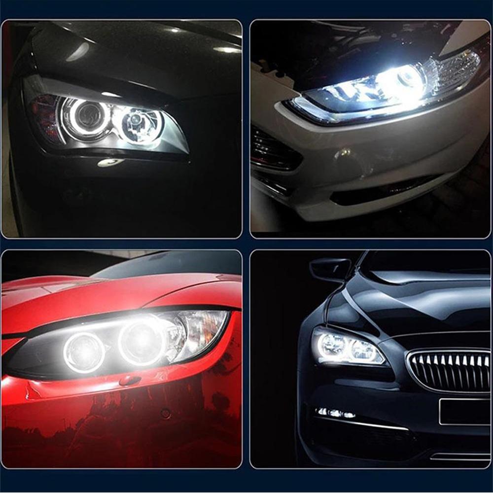 6000k 720LM White LED Angel Eyes Halo Ring Light Bulbs Lamp For BMW E53 X5 00-06