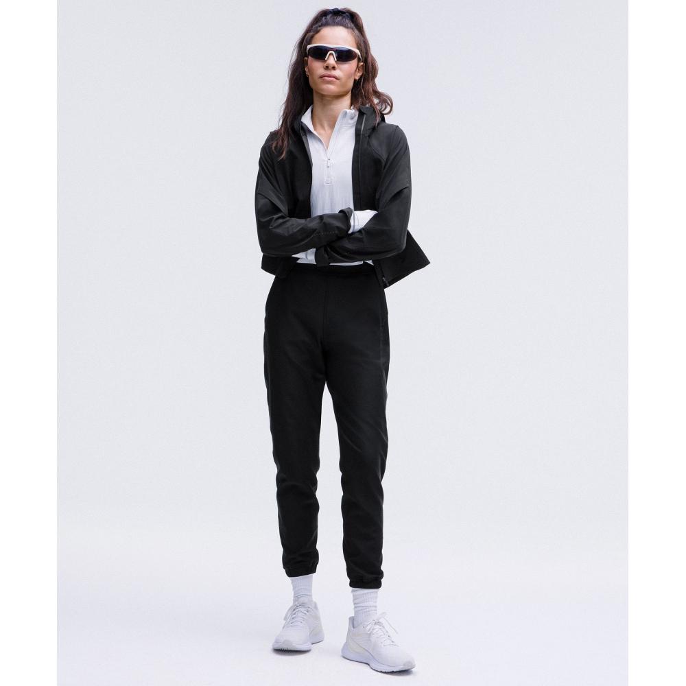 Lululemon Adapted State High Rise Fleece Jogger  Full Length Black