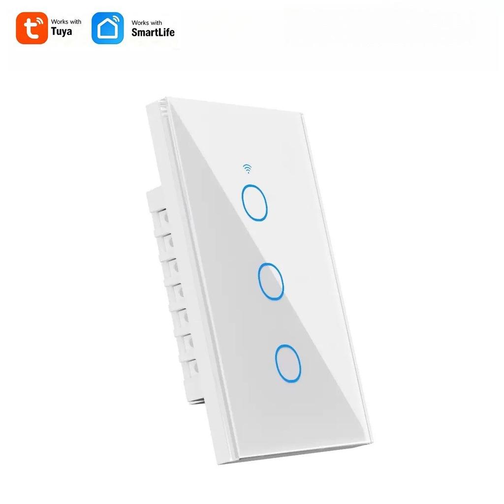 Graffiti TUYA Smart WiFi Touch Wall Switch - Single Panel with Voice Control & Timer