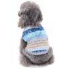 Autumn and Winter New Christmas Pet Costume Christmas Snow Dog Dog Sweater Knit Warm Pet Jacket