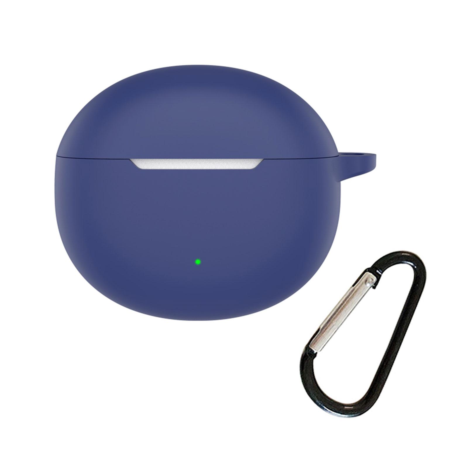 

Силиконовый чехол для наушников, пылезащитный, водостойкий, защищающий от повреждений, защитный чехол для наушников Buds T01 темно-синий