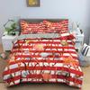 3D Bedding Set Flowers Print Duvet Cover Set with Zipper Closure Queen King Full Size Comforter Cover and Pillowcases Polyester