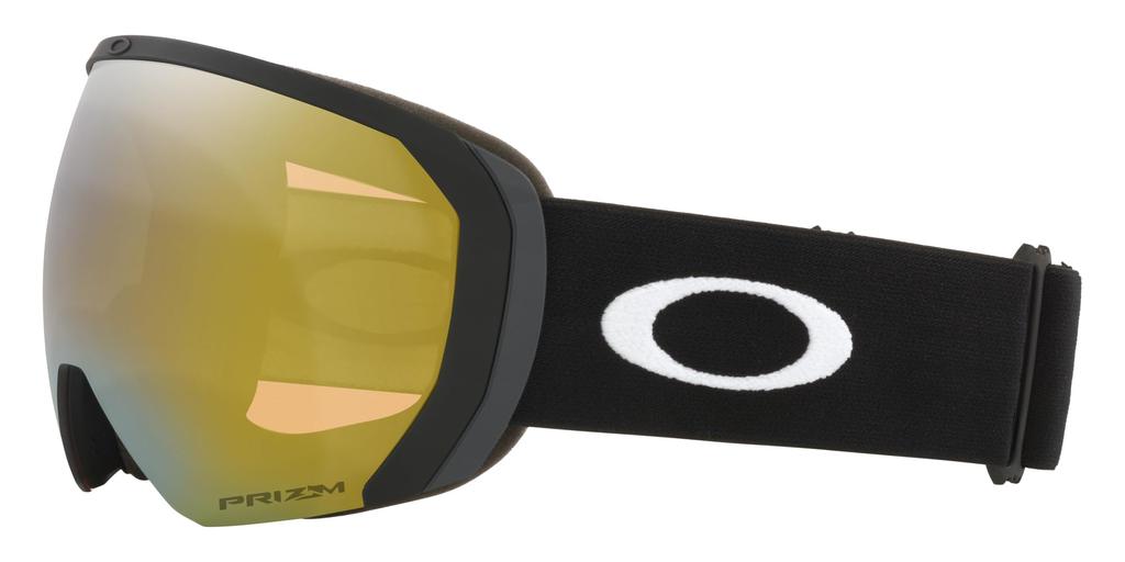 Oakley Flight Path L Matte Sage Gold Iridium One Size Goggles, Black/Prizm Lens,