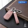 Leather Car Key Cover For Chevrolet Cruze Malibu Camaro Spark Sonic Trax Aveo Orlando Volt Equinox 2/3/4 Button Key Fob Case