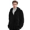 2024 Winter Double-sided Fleece Youth Hooded Sweatshirt - Men's Lambswool Pullover Jacket (Thickened)