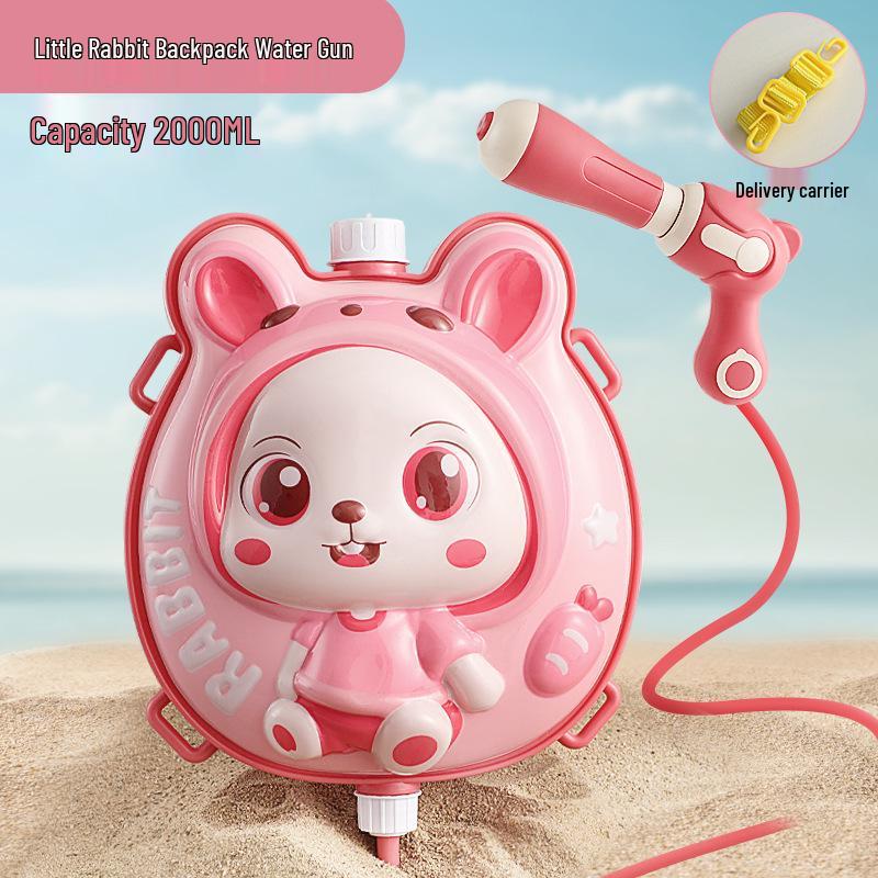 Kids Electric Backpack Water Gun for Outdoor Beach Play - Continuous Spray