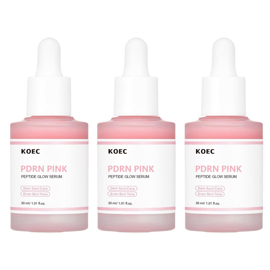 30ml PDRN Pink Peptide Serum Pink Glow Serum Remove Skin Darkness Hydrating Brightening Moisturizing Firming Korean Skincare