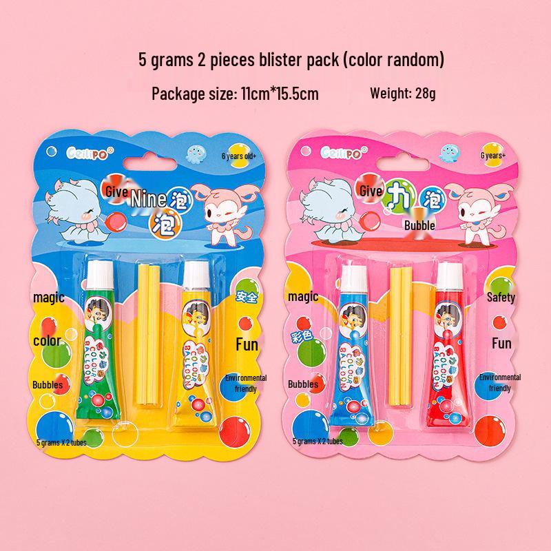 Colorful Cartoon Bubble Gum Gift for Kids – Creative Blowing Bubbles Gift for Primary School Students.