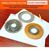 DIY Craft, Precision Metal Circle Drawing Tool – Adjustable, Smooth Line Creation,Durable Metal Construction with Infinite Rotation Capability