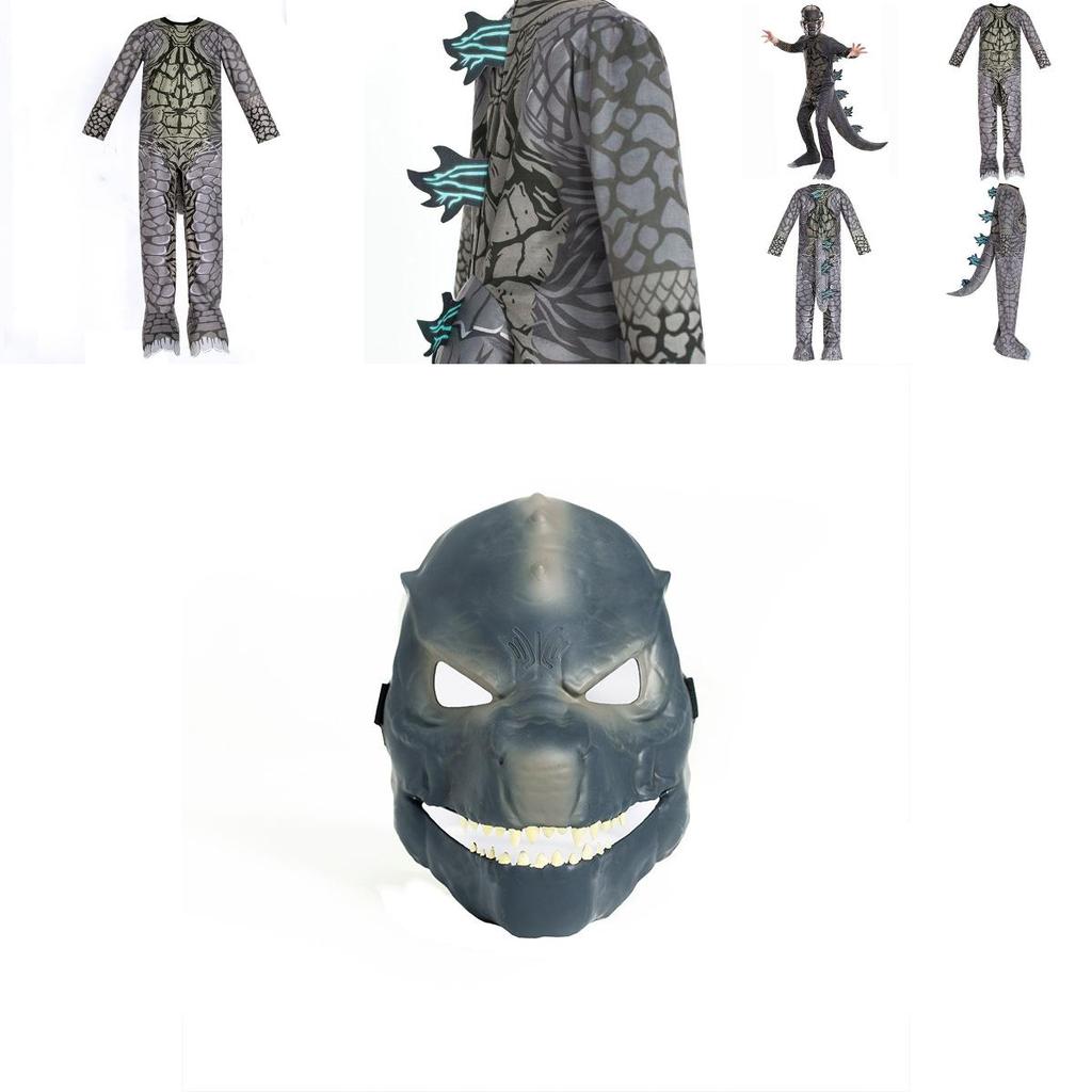 Vs Kingkong Kids Cosplay Costume Jumpsuit With Exquisite Workmanship For Halloween And Parties**