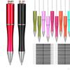 1.0mm Ballpoint Pen Set, Christmas Decoration Pen, 300 Pack Filling Pens, DIY Journal ,