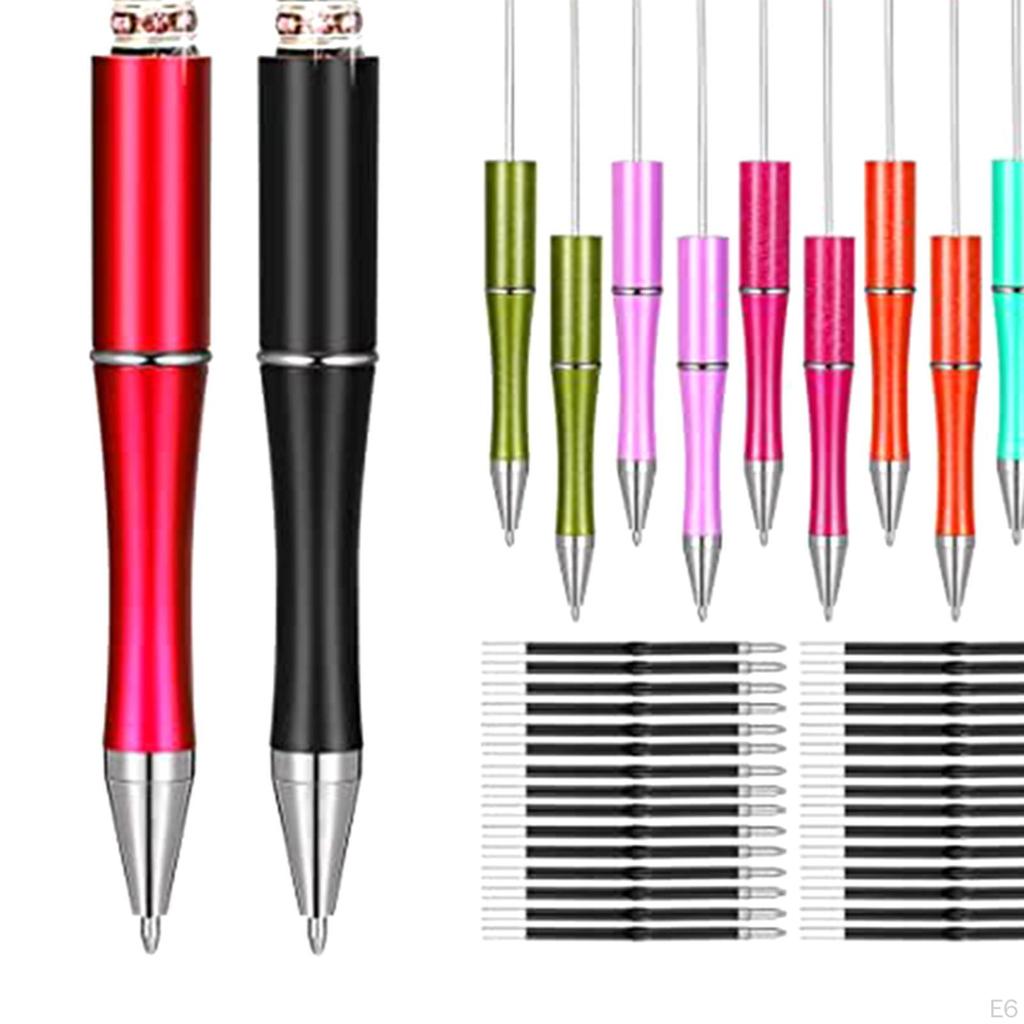 1.0mm Ballpoint Pen Set, Christmas Decoration Pen, 300 Pack Filling Pens, DIY Journal ,