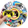 50 Gamepads Doodle Personality Cartoon Creative Trend DIY Skateboard Suitcase Stickers Waterproof