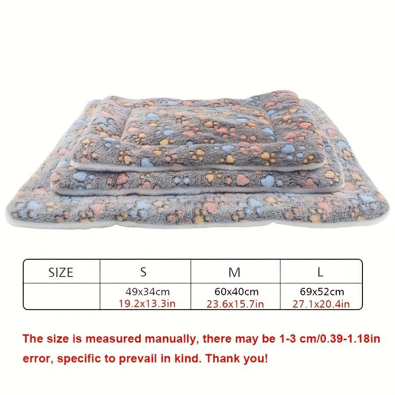 Thick Pet Bed Cushion, Soft Pet Sleeping Pad For Autumn And Winter To Keep Pets Warm Christmas Gift
