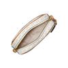 MICHAEL KORS Jet Set Charm Canvas Crossbody Bags Small Women's Vanilla White Acorn Brown Multicolor 32S1GT9C0B-149