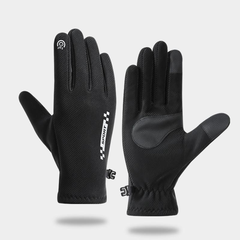 Men Women Warm Touchscreen Gloves With Nonslip Fleece For Winter Outdoor Cycling