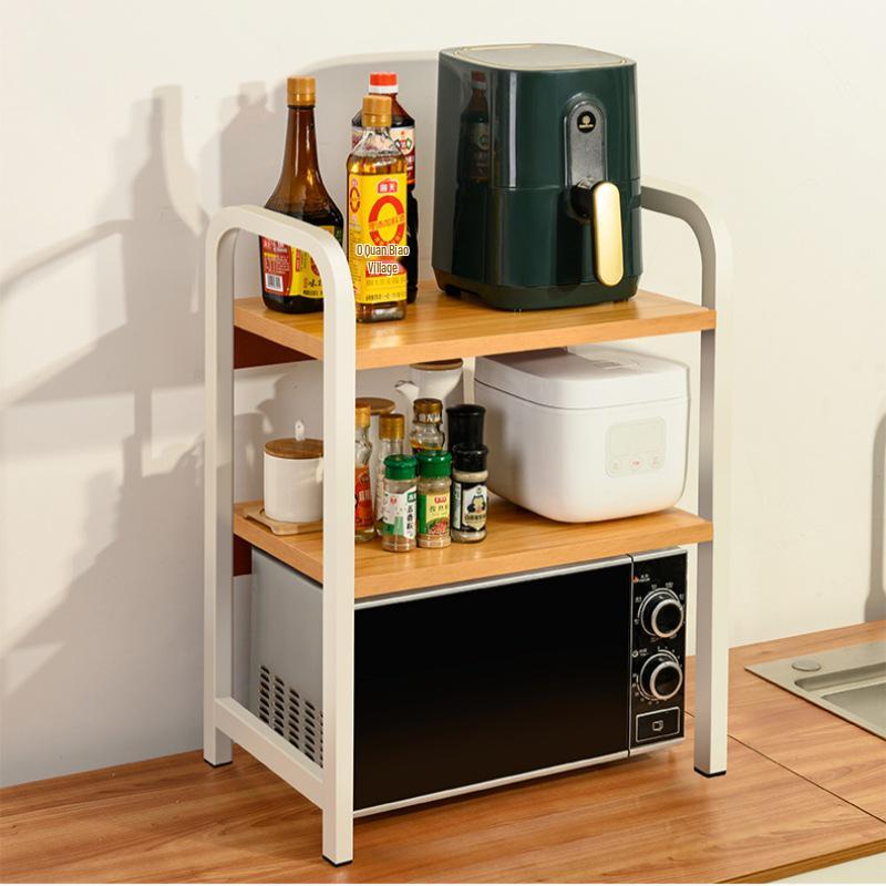 Multi-layer Kitchen Storage Rack for Microwave, Oven, and Rice Cooker