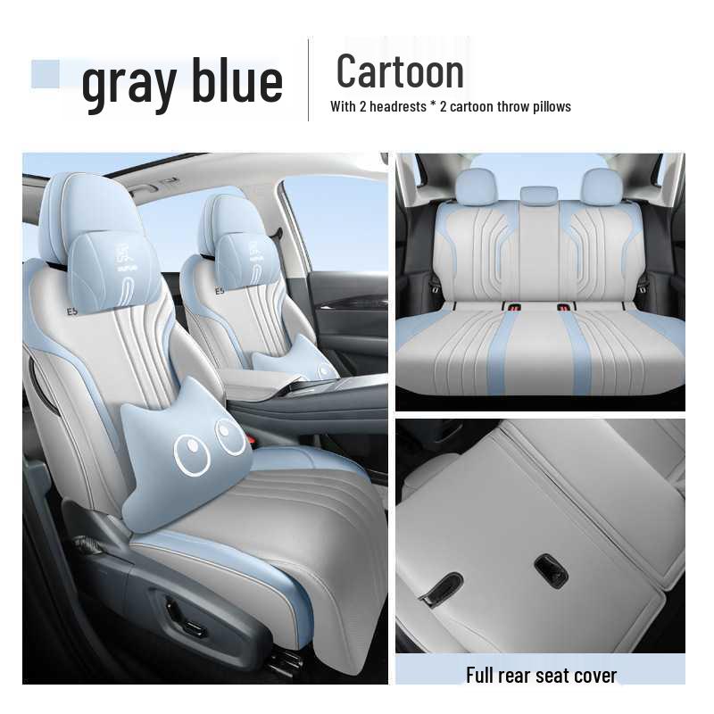 Galaxy E5 All-Season Universal Leather Seat Cover: Full Coverage, Breathable, Car Cushion