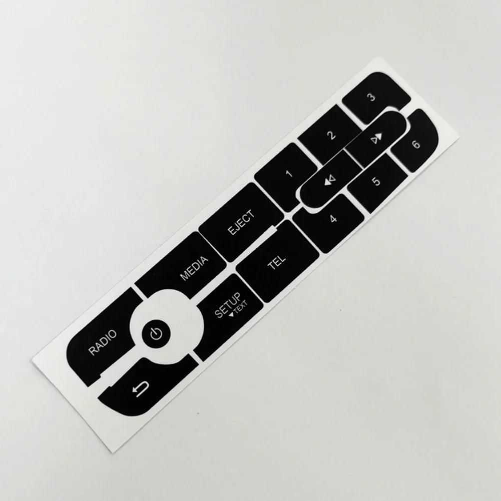 Transform the Look of Your Car Buttons with For Megane Master III CD Radio Audio Button Repair Stickers
