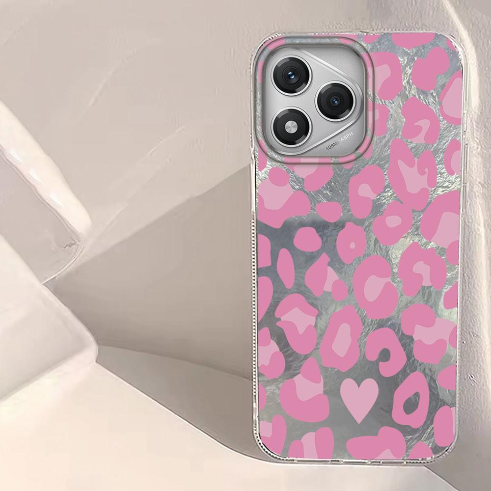 Retro Leopard Print Phone Case for Honor 400 200 90 Smart Pro Magic7 6 5 70 Lite X9a X9c X9b X8b X8a X8c X7c X7b X6c X6 Cover